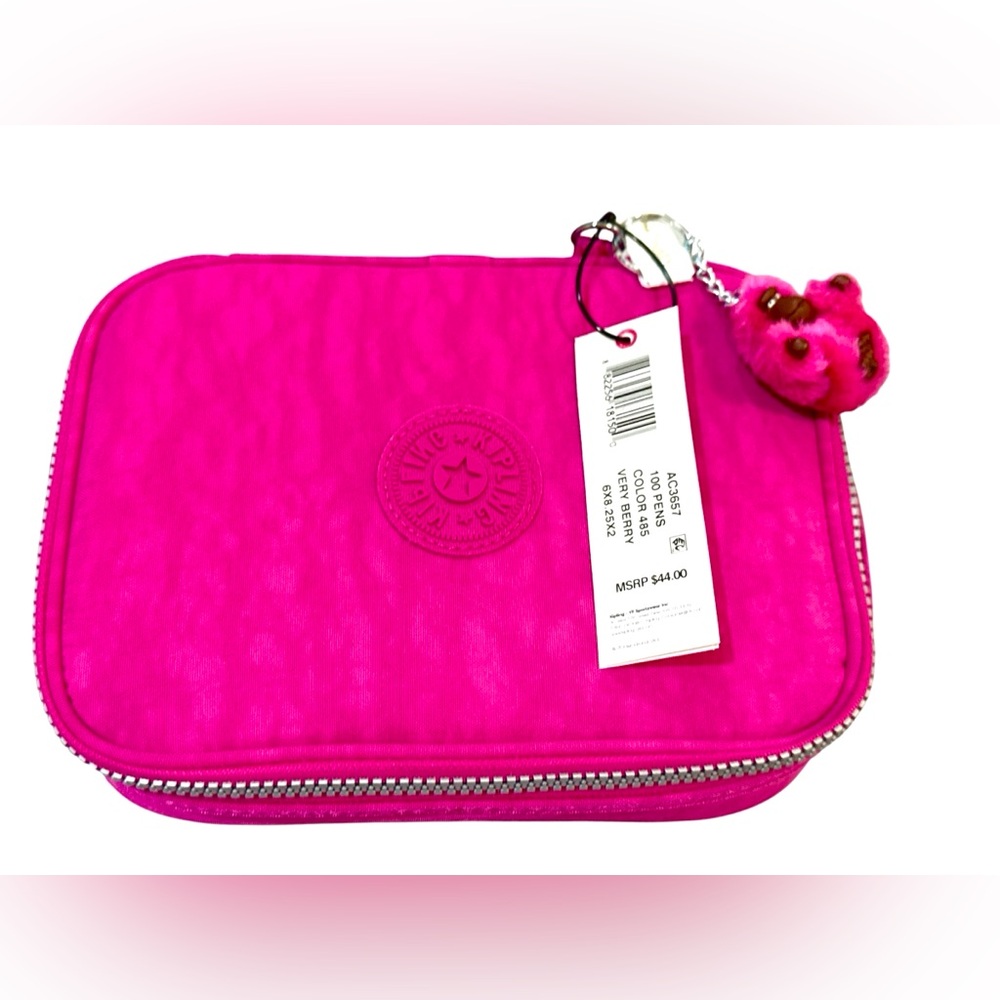 KIPLING Girl SET LOT Backpack Travel Bag Lunch Box Pencil Case School Supply - Picture 12 of 15